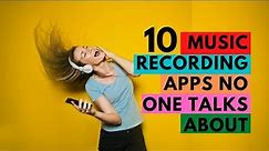 10 Best Music Recording Apps - Best Music Recording Apps For iPhone/Android