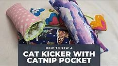 How to Sew a Cat Kicker with Refillable Catnip Pocket