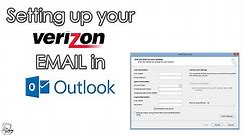 [ Expert Tip ] How to setup Verizon Email Settings in Microsoft Outlook 2016