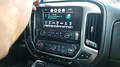 How to Remove Radio / Navigation / Touch Screen from Chevy Silverado 2015 for Repair.