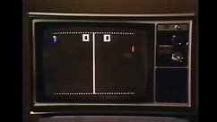1976 Magnavox TV Commercial With Built-In Pong Game