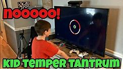 Kid Temper Tantrum Xbox Red Ring Of Death Prank On Kids - Kids Reaction