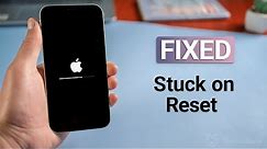 How to Fix iPhone Stuck on Factory Reset Screen (3 Ways)