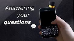 I’m using BlackBerry Classic in 2024! What happened one year later