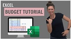 Excel Budget Template Tutorial / How to Budget with Excel