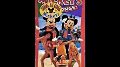Mickey's Fun Songs - Beach Party at Walt Disney World (1995 VHS) full in HD