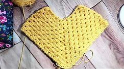 Easy Crochet Baby Poncho