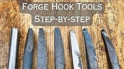 How To Forge A Hook Tool For Bowl Turning On A Pole Lathe - Oliver Klotzek (Wild Crafted Workshop)