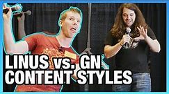 Linus vs. GN Content Style & Commenters, Ft. Linus Sebastian