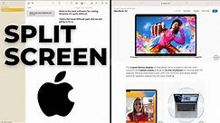 How to Split Screen on MacBook