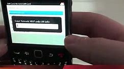 How to Unlock Blackberry Curve 9300 & 9330? Use with Any GSM Provider - video Dailymotion