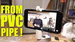 How To Make A Cell Phone Holder From PVC Pipe!