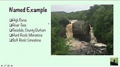 GCSE (9-1) Geography - Waterfall Formation