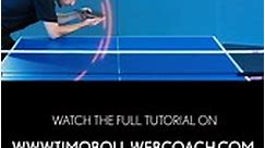 One of my favourite serves!👌 Serves are an important element in table tennis and a good way to improve quickly and effectively.💪 You can find more serve tutorials at my webcoach! . Now available in english!🇬🇧 . ➡️ follow the link in Bio! . #tbw #timoboll #webcoach #tabletennis #tischtennis #tenisdemesa #coaching #training | Timo Boll