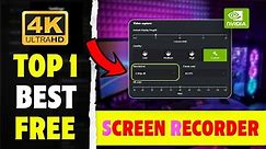 Best Free 4K Screen Recorder For PC & Laptop No Watermark | 4k HD PC Screen Recorder 2023