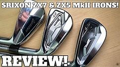 Reviewing Srixon's ZX7 and ZX5 MkII irons! Maybe a little Z-Forged II Talk? - Club Junkie