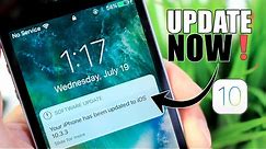 Update to iOS 10.3.3 NOW ! Why You Should Consider Updating