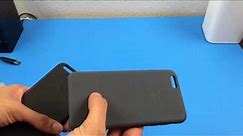 Apple iPhone 6 Plus Leather Case vs Silicone Case OFFICIAL