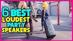 ✅ 6 Best Loudest Bluetooth Speaker 2024 Review | Top Party Speakers Buying Guide