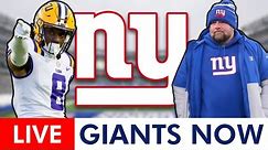 LIVE NY Giants Rumors, News: 7 Round Mock Draft + Roster Breakdown & NFL Draft Rumors