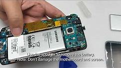 Samsung Galaxy S6 Edge Battery Replacement Guide - How to replace Galaxy S6 Edge battery - YONTEX