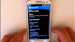 Samsung Galaxy S3 - Firmware update I9300XXLFB