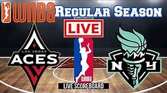 Las Vegas Aces Vs New York Liberty | WNBA | Scoreboard | Play By Play | Bhordz TV