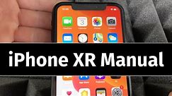 Manual de iPhone XR, cómo utilizar iPhone XR