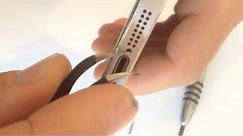 iPhone 5 How to remove the screen without suction cup.