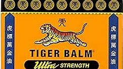 Tiger Balm Pain Relieving Ointment Ultra Strength Non-staining, 1.7 Ounce
