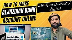 How to open AlJazira Bank Account Online | Jazira Bank account kaise banaen | Bank account opening
