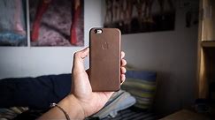 Apple Leather Case for iPhone 6 - Review