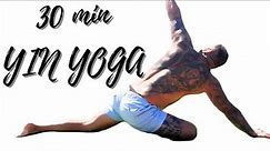 30-Minute Yin Yoga Class for Total Body Deep Stretch & Relaxation