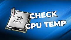 [2 Easy Methods] How to Check CPU Temp for Windows 11