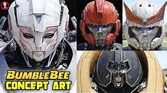 Bumblebee Movie Concept Art: Making of Cybertronian Robots