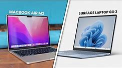 Surface Laptop Go 3 VS MacBook Air M2 - Choose Wisely!