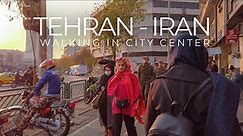 TEHRAN 2021 (4K) - Walking in the City Center