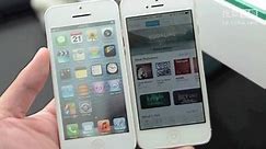 iPhone 5S和iPhone5C的泄露视频以及与iPhone5比较