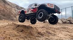 RC car : Ford F-150 Raptor off-road driving #7.