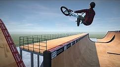 New BMX Game! We play BMX Streets: PIPE