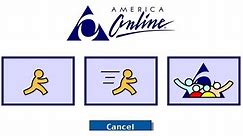 AOL Dial Up. Sound of Connecting to the Internet in 1990s.