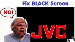 Fix JVC Flat Screen TV Not Turning on (Stays Black Roku Smart LED Qled Class Quantum Series Curve)