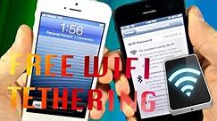 How To Get FREE Tethering on iPhone 5/4S/4/3Gs iOS 6.1.3/6.1.2/6.1 - WIFI & Bluetooth Internet
