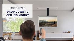 MOUNT-E-DN55 Motorized Drop Down TV Mount with Remote Control by VIVO