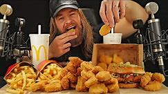 [ASMR] Eating HUGE McDonald's Feast [Crispy Satisfying Triggers]