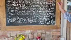 The specials board on this Six... - The Crown Inn Woolhope