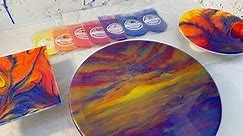 99 - Epoxy Resin Art - DecorRom Pigments - Sunset - Dreaming of Oz - Amazing Depth of Colour