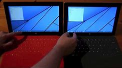 Surface RT vs. Surface 2 performance