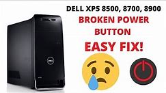 ⚠️ DELL XPS Broken Power Button. Desktop PC Does Not Turn-On. Applies to: XPS 8500, 8700, 8900