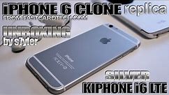 Kiphone i6 Lte White (How to spot an iPhone 6 Replica) [UNBOXING] MTK6572 1.3GHz 4.7 inch